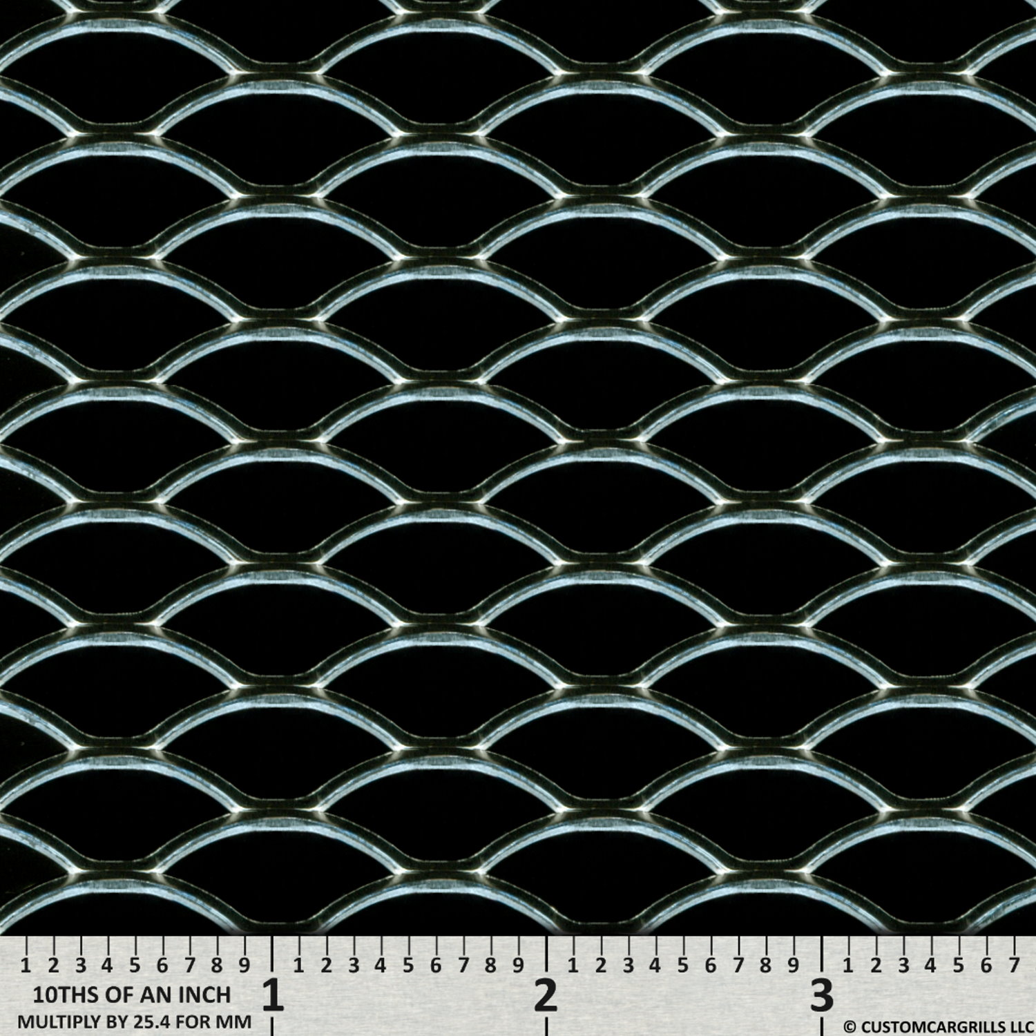 Scrap Stacking Oval XXL Grill Mesh