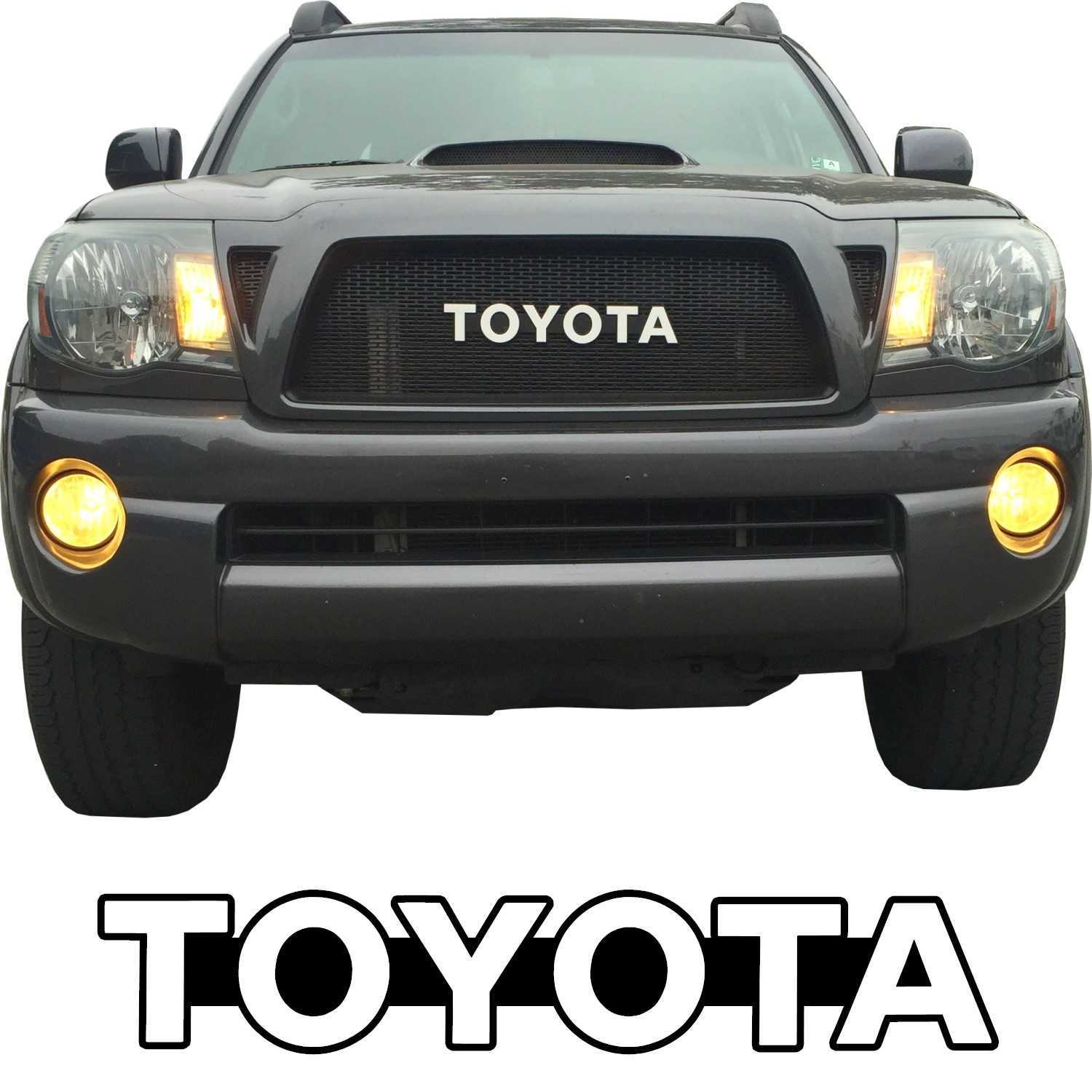 2.5in x 14in OEM Toyota Emblem from customcargrills