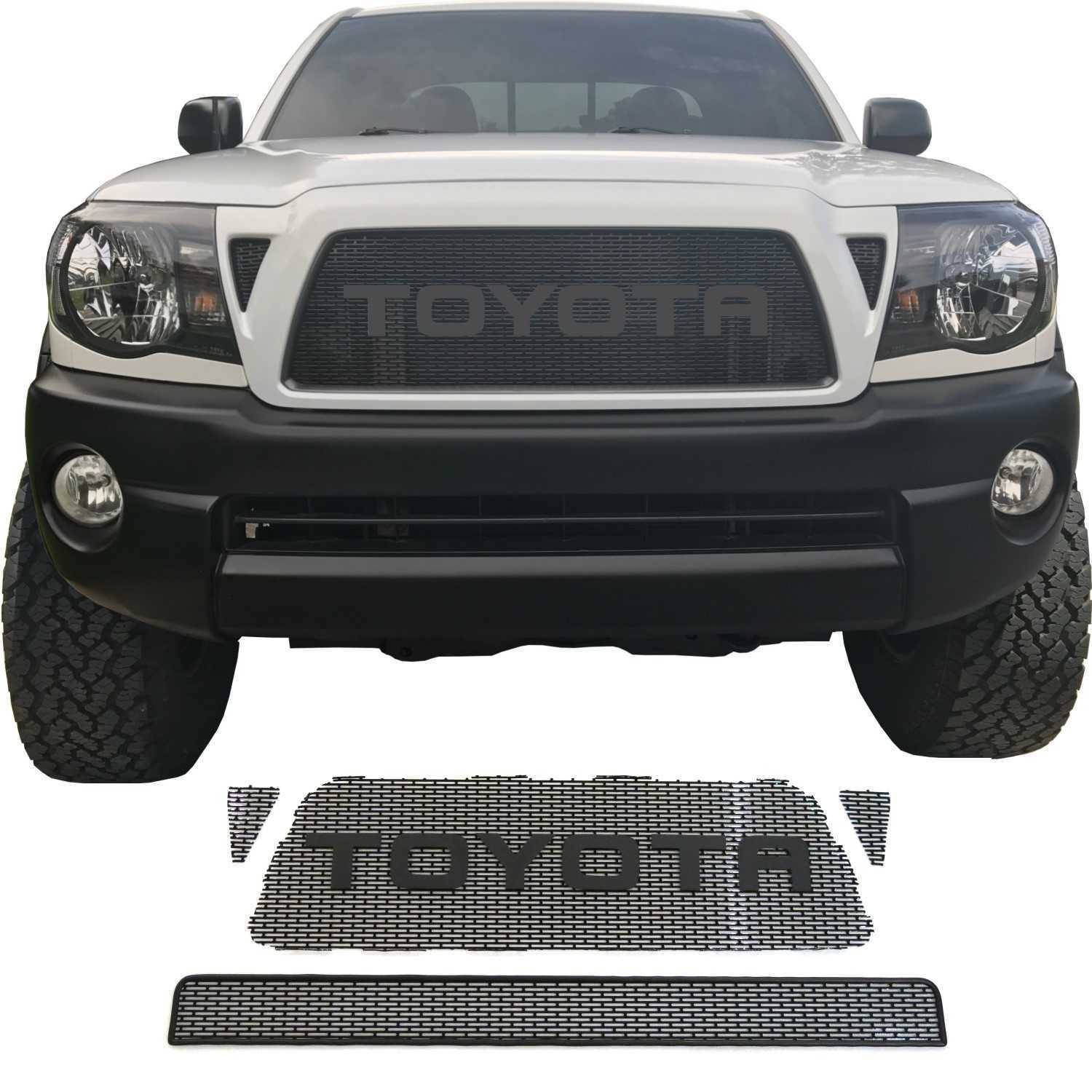 2005 - 2011 Toyota Tacoma Mesh Grill With Rounded Letters