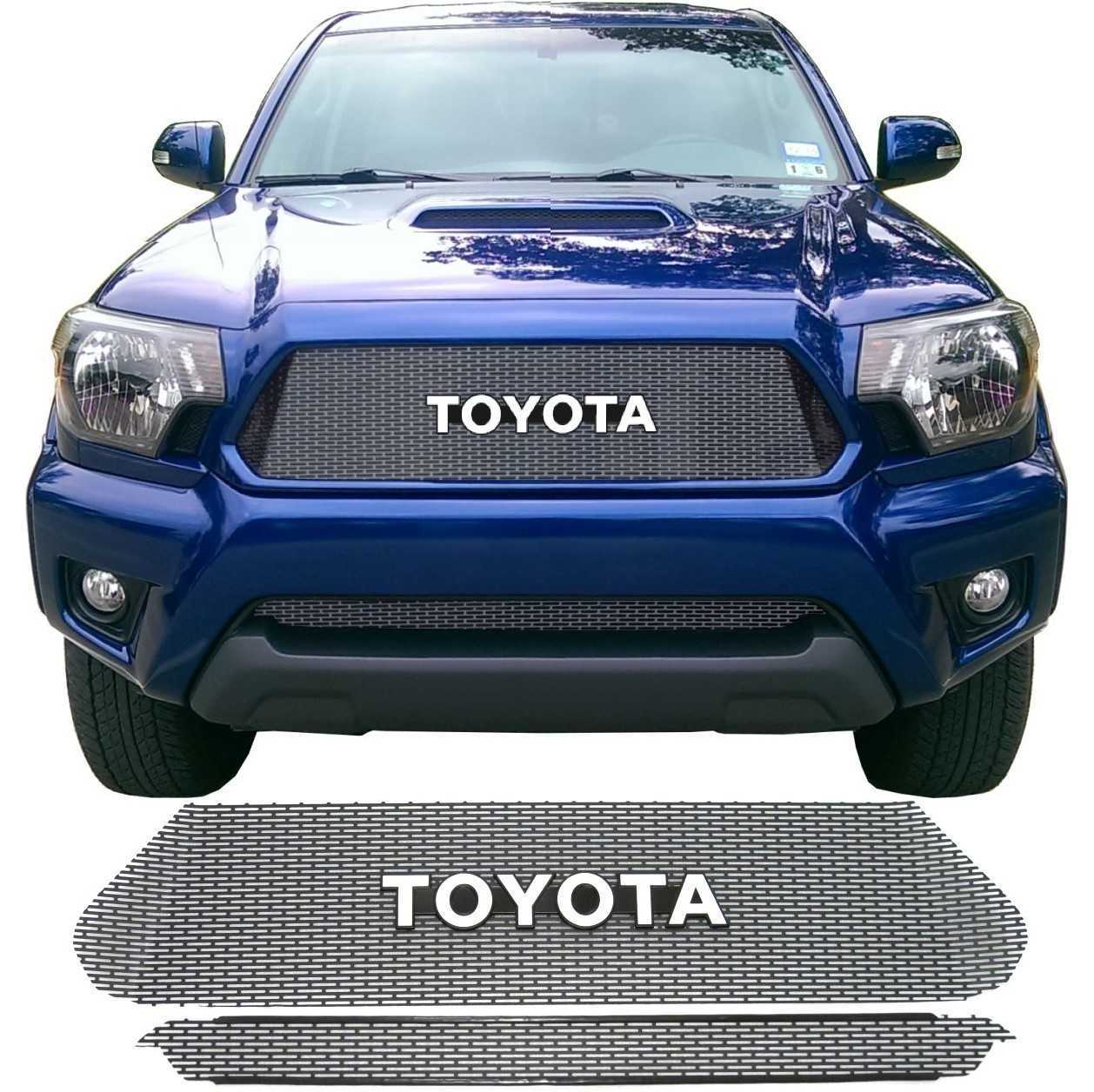 2012 - 2015 Toyota Tacoma Grill Mesh With Toyota Emblem