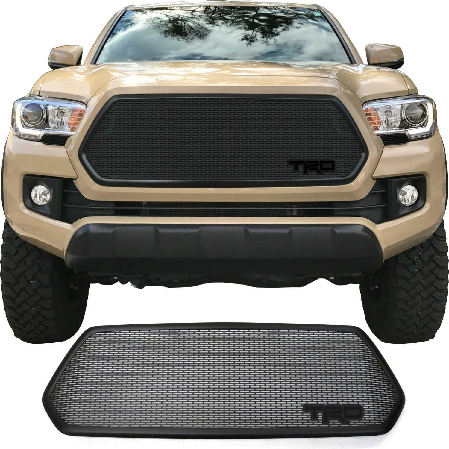 2016 - 2017 Toyota Tacoma Mesh Grill with Bezel and TRD #3