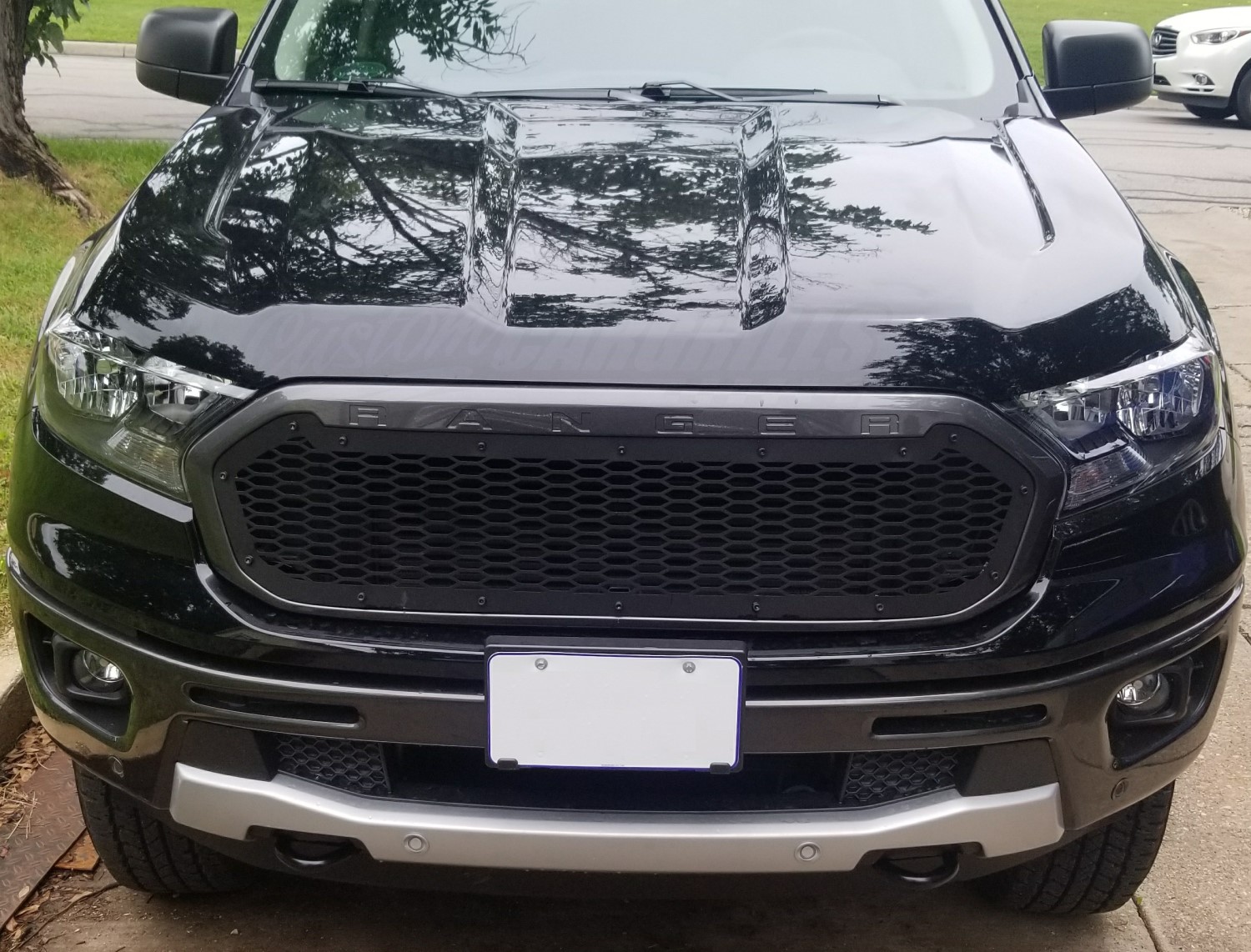 First Look: Ford Ranger's New Grille with Raptor-Inspired Design