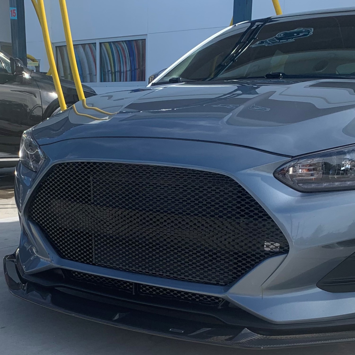 Tasteful & Effective Front End Mesh Mods for 2nd Gen Hyundai Veloster