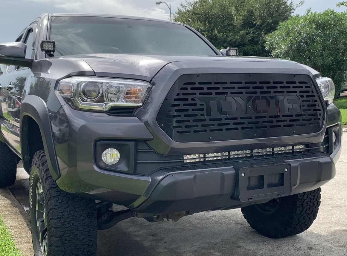 Built to Last: Heavy Duty Stainless Steel Grille for 2017 Toyota Tacoma
