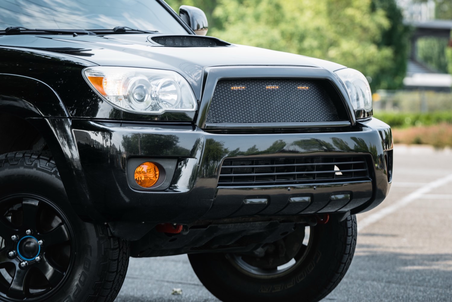 The Ultimate 4Runner Styling Upgrade: Slotted Mesh Grille and Raptor-Style Lights