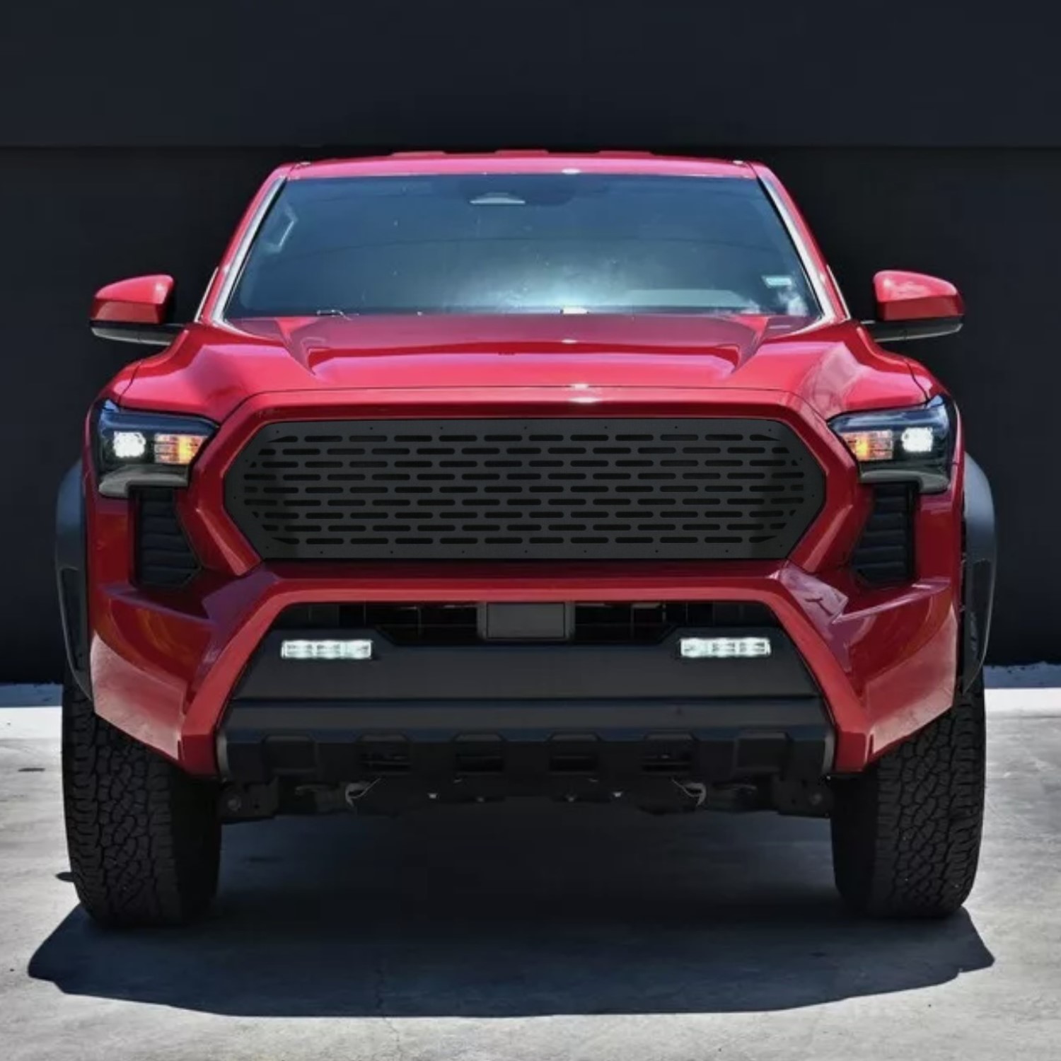 Custom Grilles for 2024+ Toyota Tacoma are here!  4th generation of the truck with a no cut and no drill grille