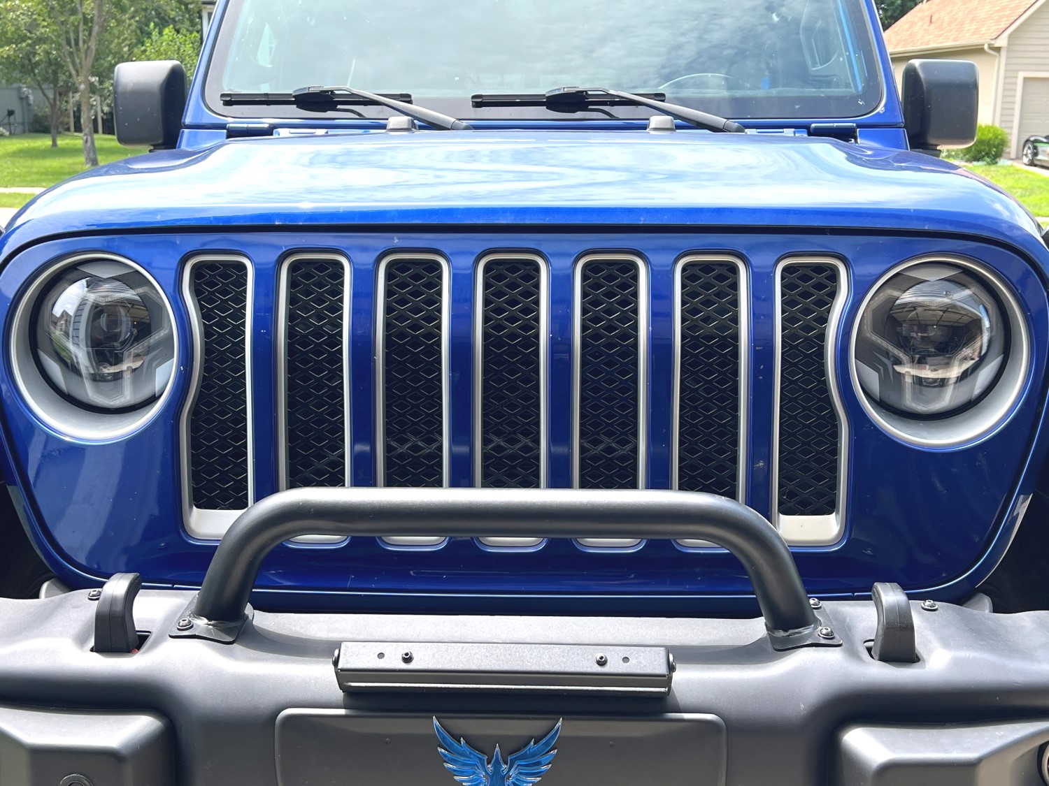 Jeep JL Wrangler Grilles - Custom Mesh Cuts and Beyond
