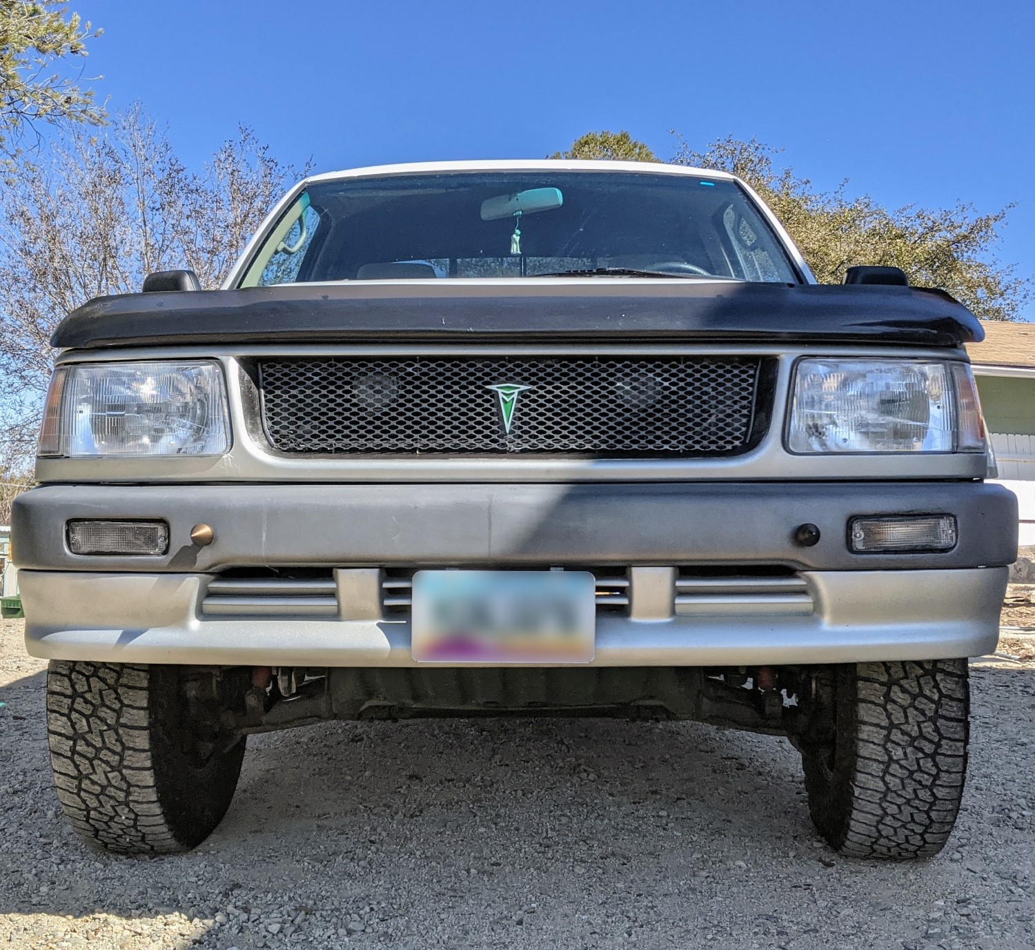 Toyota Trucks before the Tacoma - T100 truck gets modern makeover with new grille!