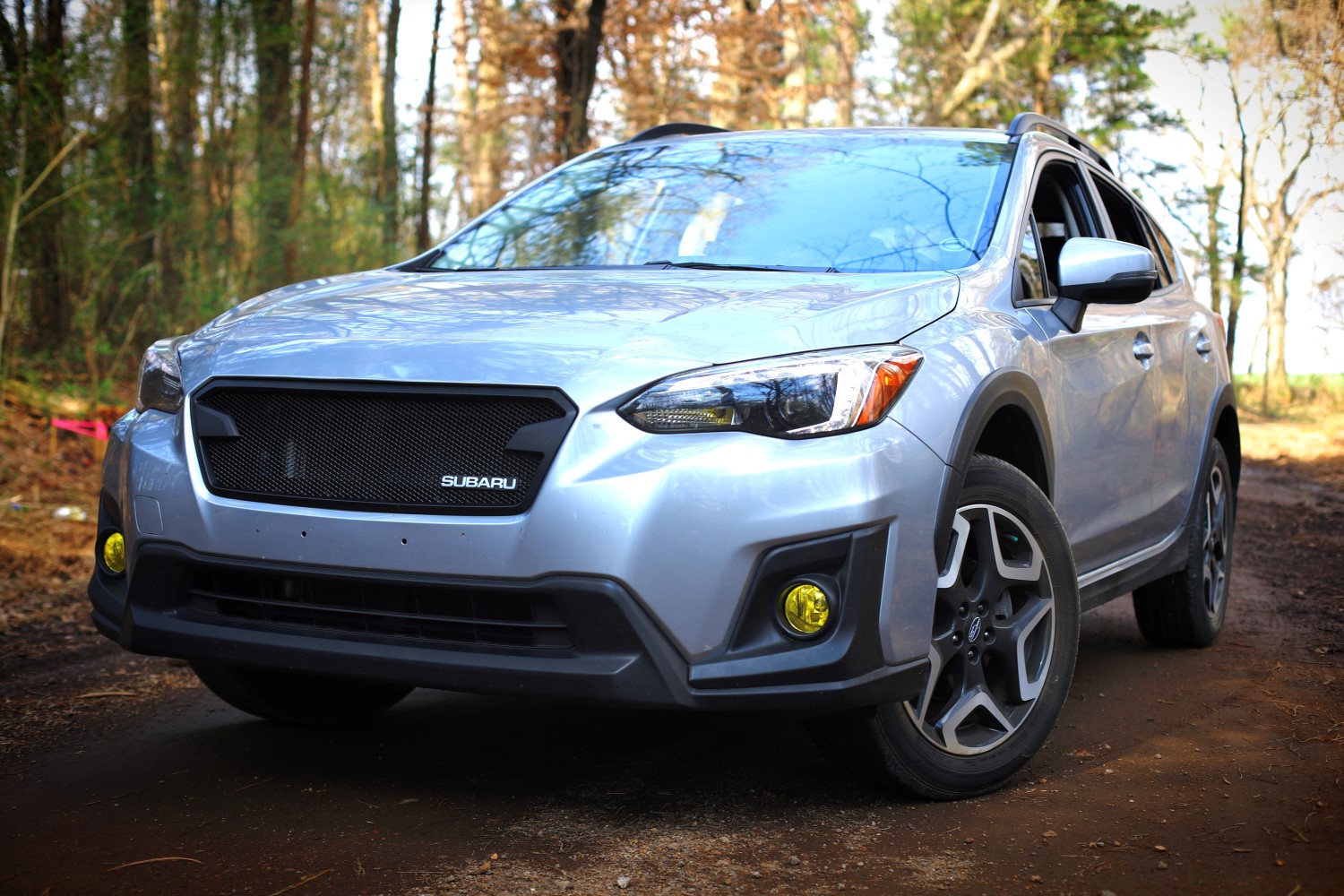 Upgrade Your Subaru Crosstrek with a Sleek Hexagon Mesh Grille and Retro Emblem