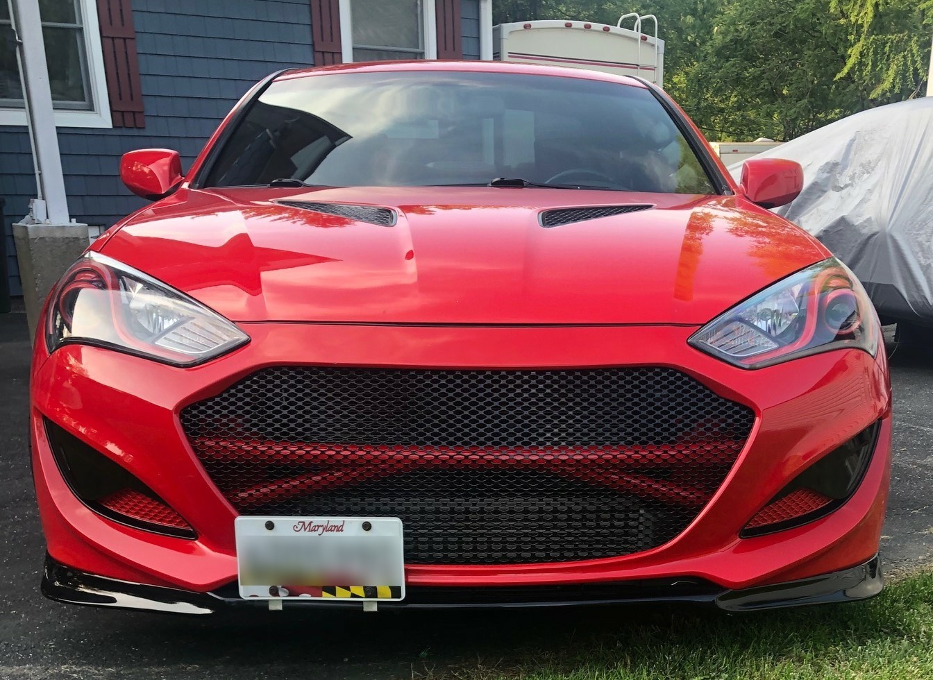 Back and Better Than Ever: Custom Mesh Grille for Hyundai Genesis Coupe