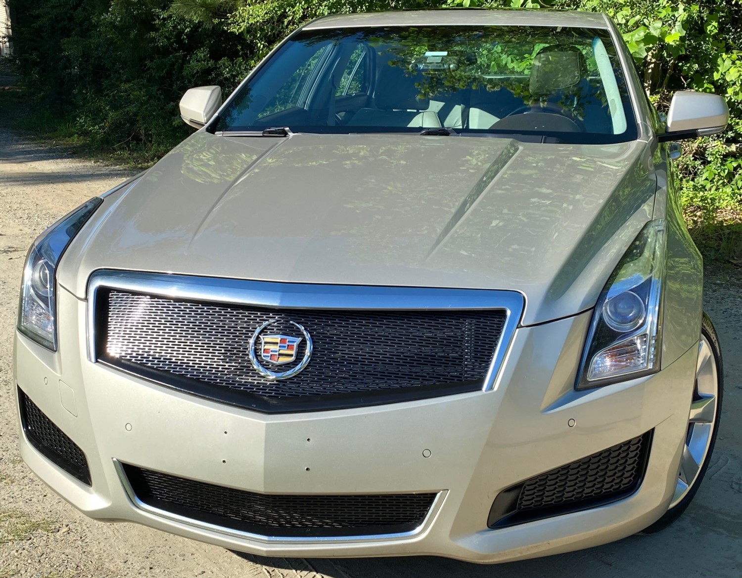 Revamp Your 2013 Cadillac ATS with Our Custom Slotted Mesh Grille