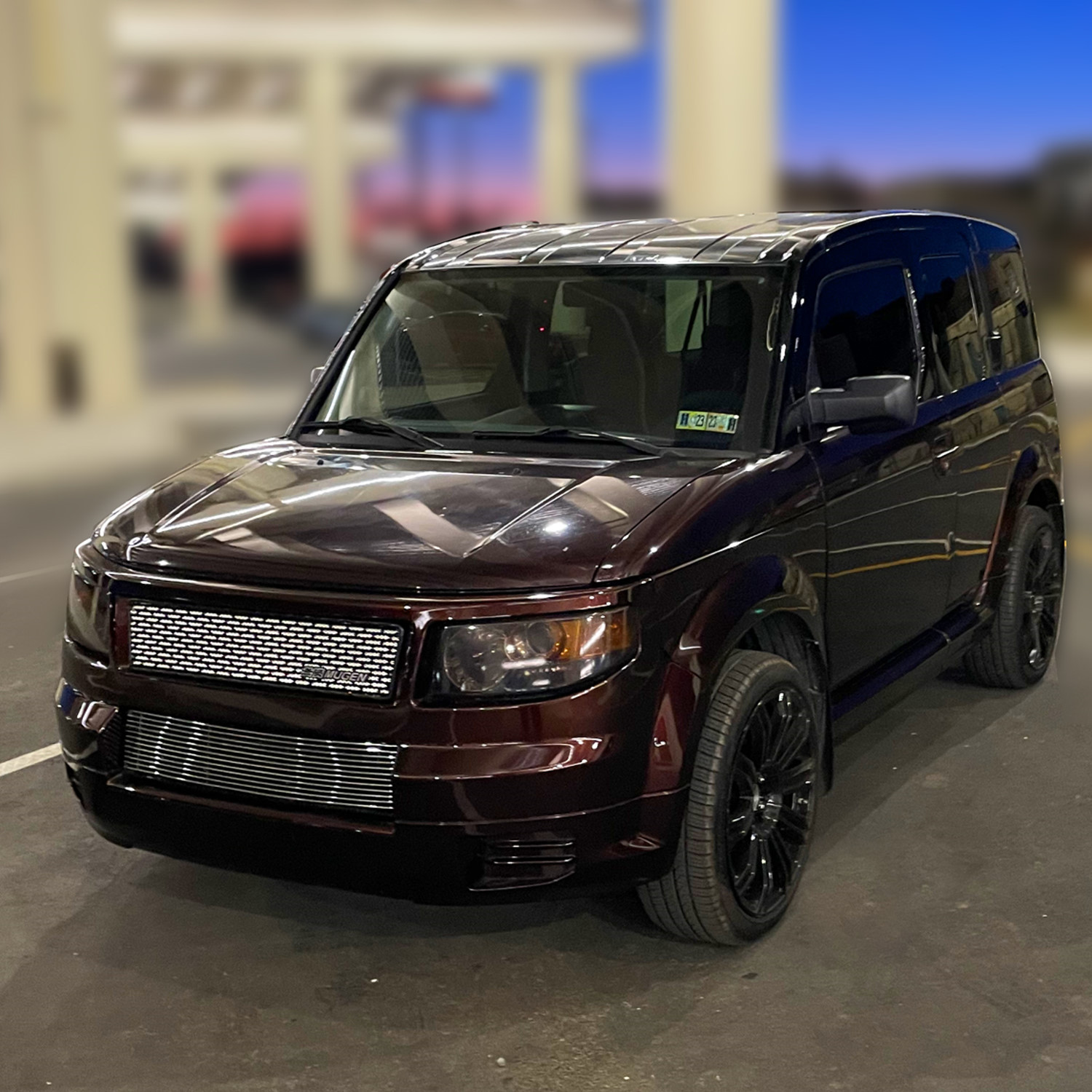 Get Ready to Turn Heads with Our Custom HD Perf SS Mesh Grille for Your Honda Element