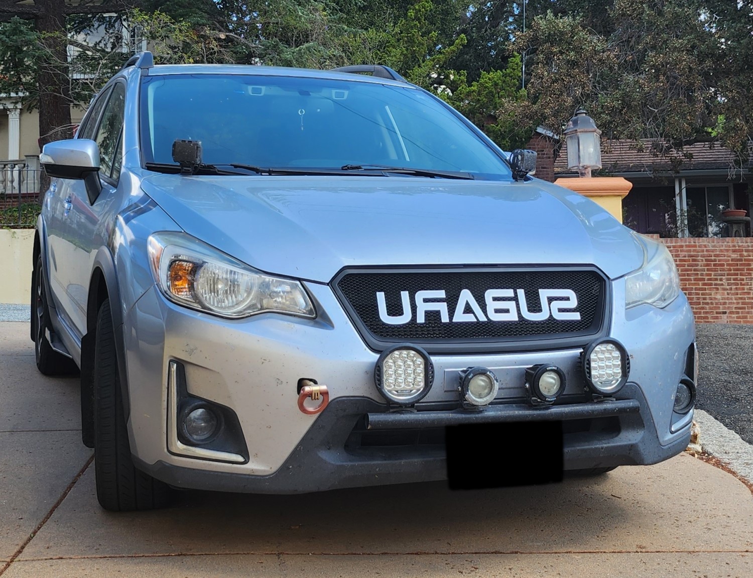 Backwards Style: Unique Grille Upgrade for 2013 Subaru Crosstrek