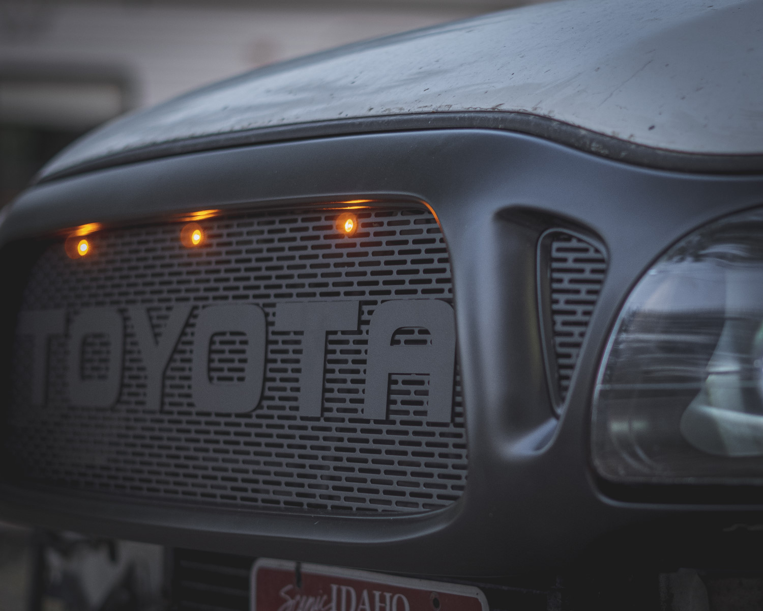 Update Your Tacoma's Style: Flat Black Grilles, Letters, and Raptor Style Amber Lights