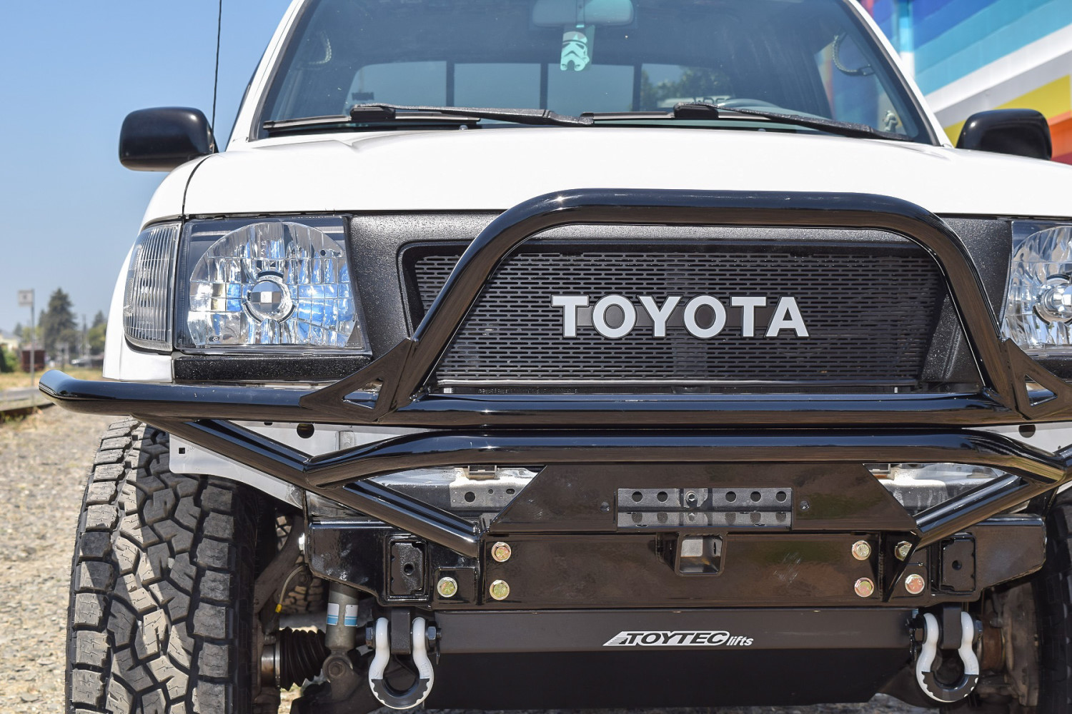 23-Year-Old Tacoma Gets a Custom Makeover with Retro Grille and Emblem