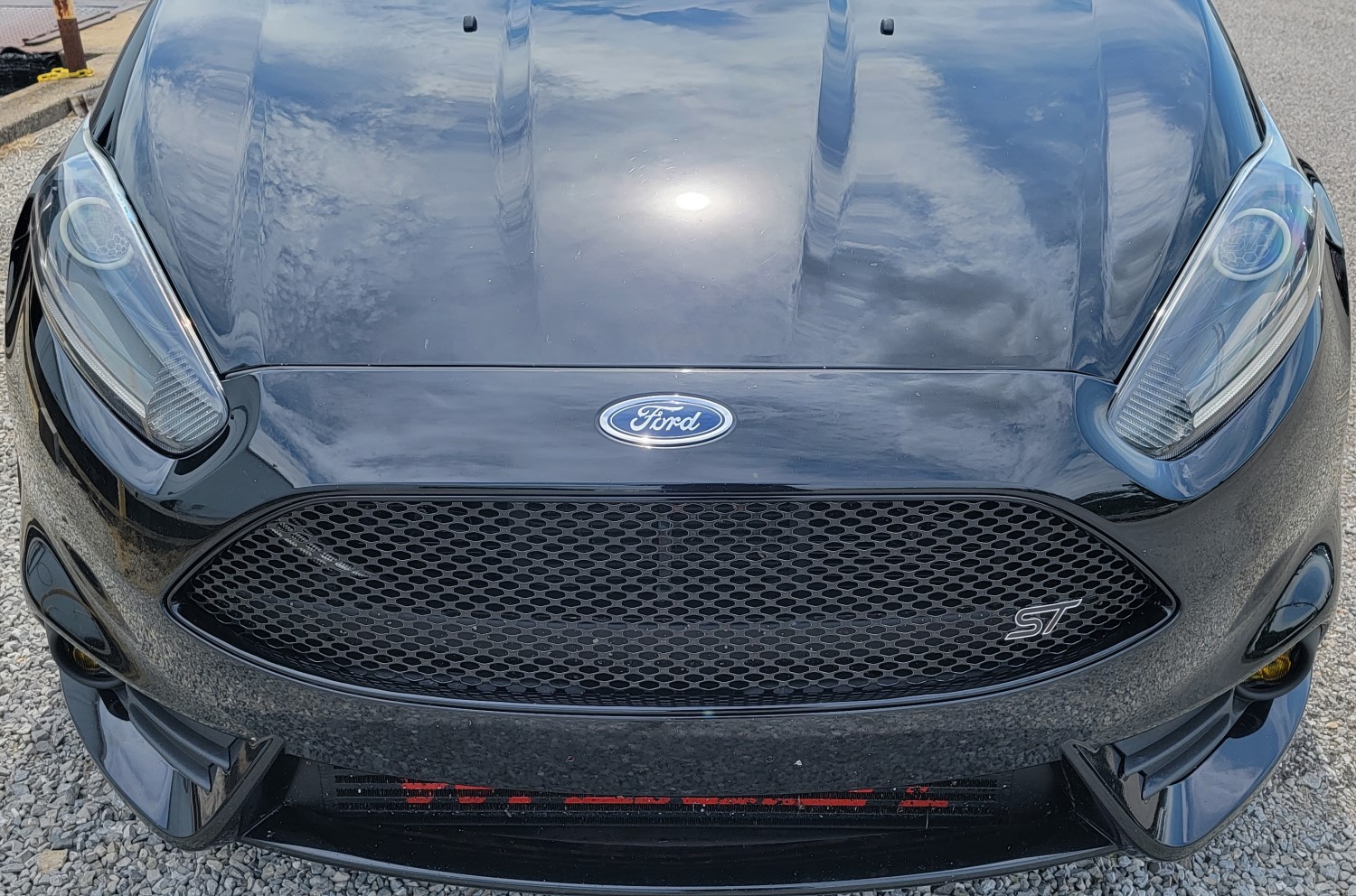 Revamped Style on Ford Fiesta ST with New Mesh Grille for Maximum Airflow and Cooling