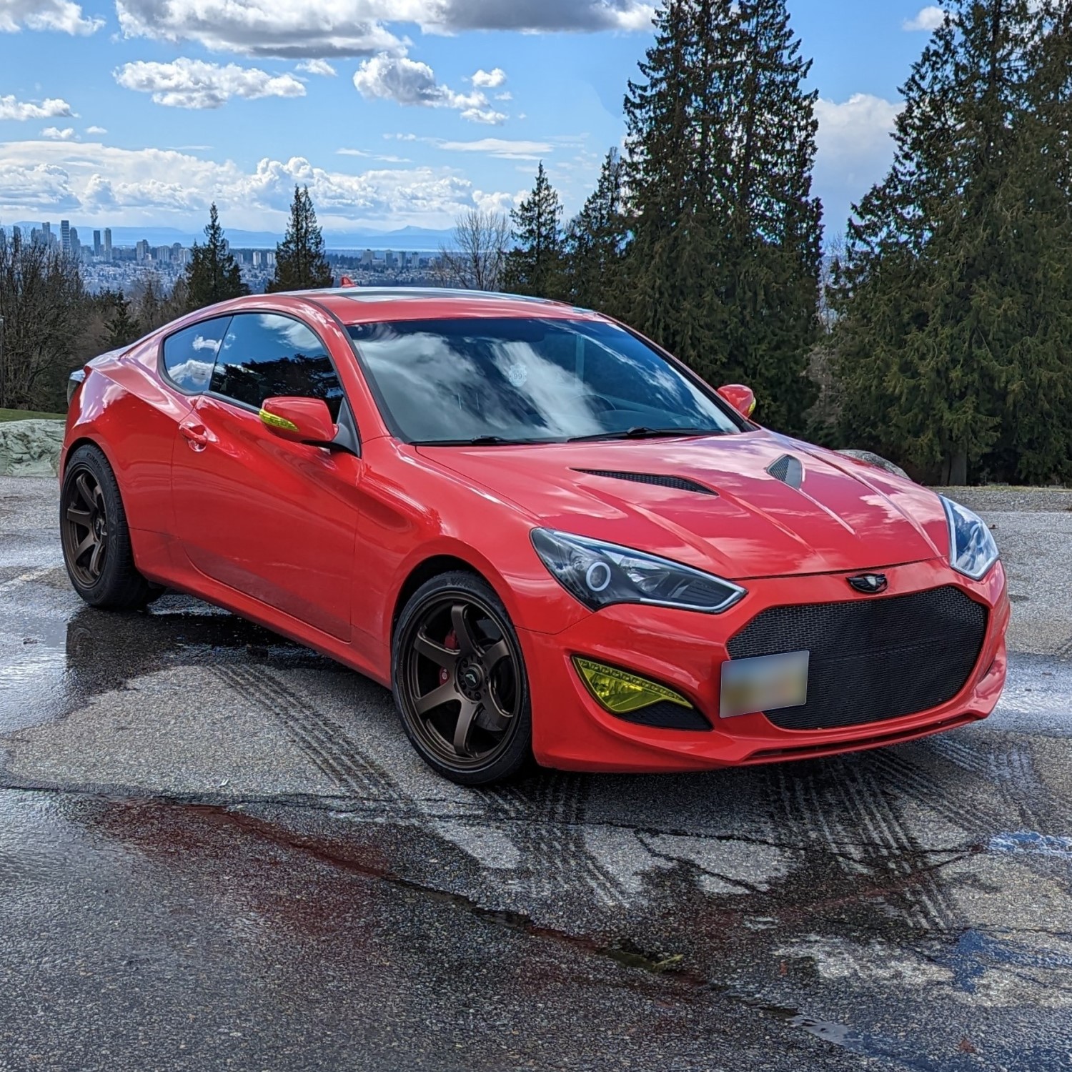 Slotted Mesh Grille for Genesis Coupe BK2 - Taking Custom Styling to a New Elevation