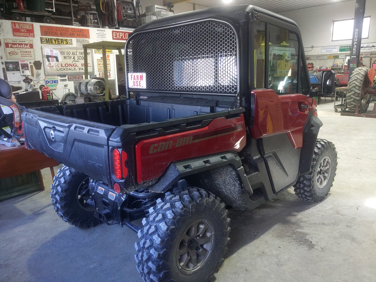 Painless Custom Headache Rack for Can-Am Defender