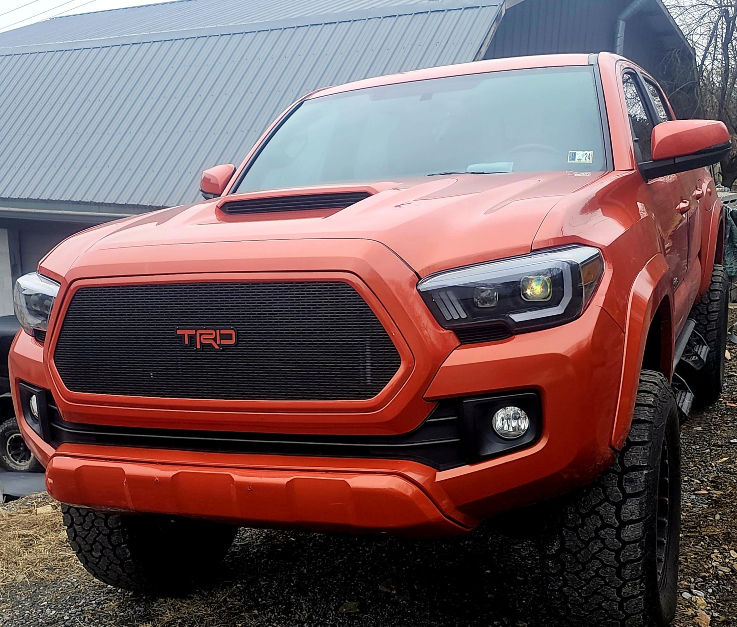 Custom Grilles are Heating Up - Inferno Tacoma Build so Hot it Could Melt Snow