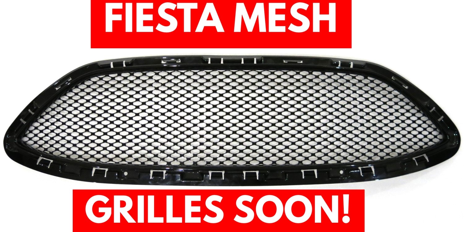 Get Ready for the New Perf GT Mesh Grille for Your Ford Fiesta
