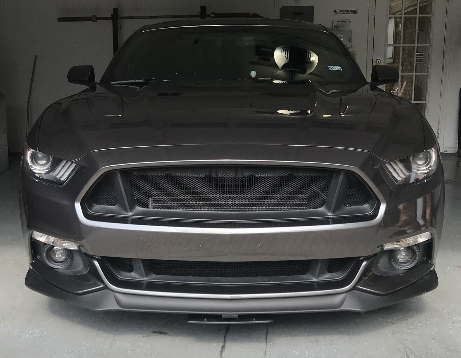 Custom Grille Set for Both Top and Bottom Bumper Sections of 6th Generation Mustang GT