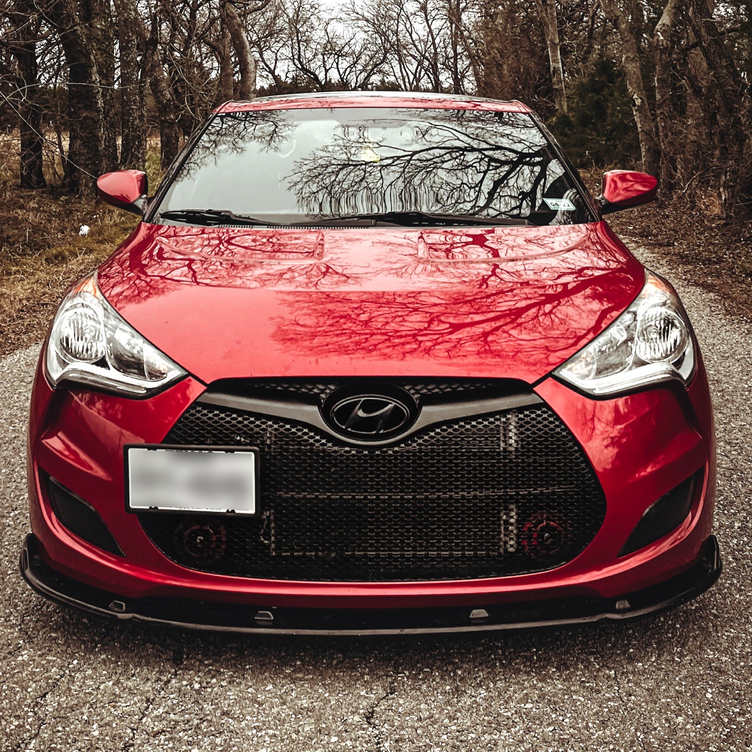 Non-Turbo Veloster Gets a Custom Look with New Grille