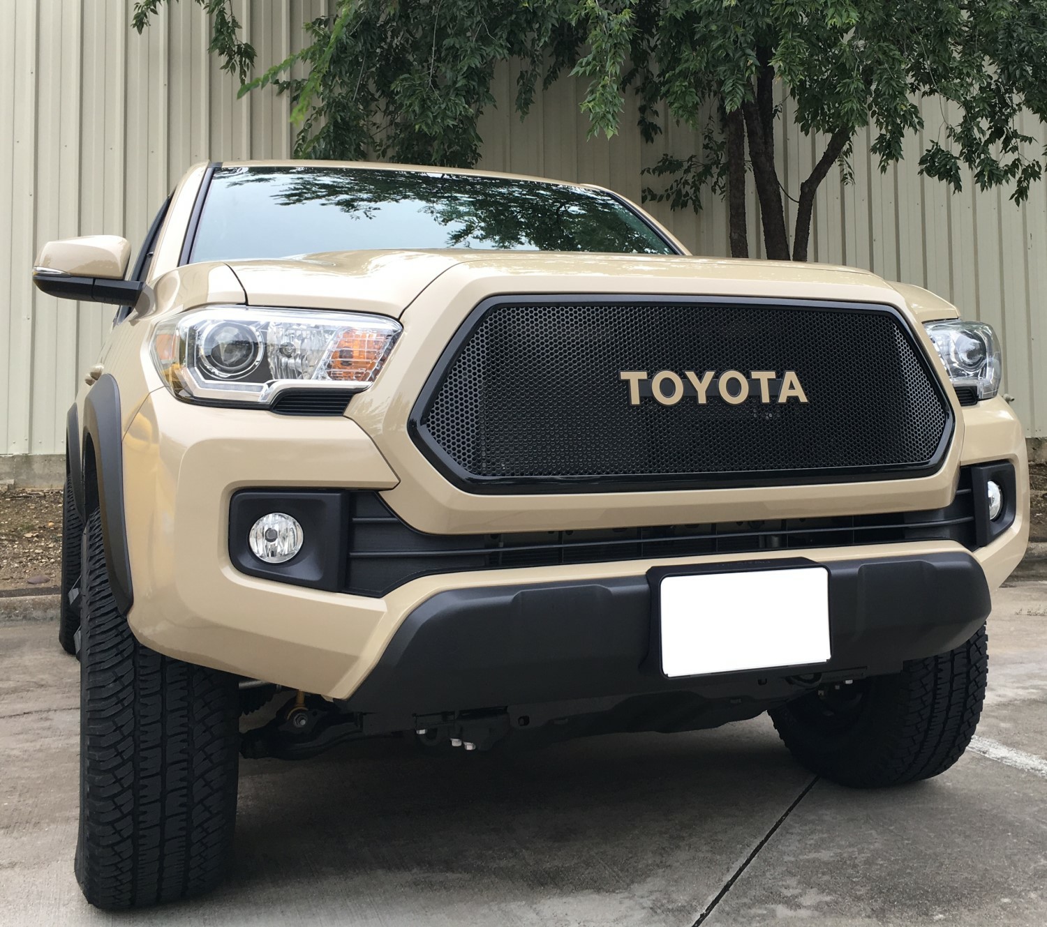 Personalized Touch: Custom Grille for 3rd Gen Toyota Tacoma with Color Matched Emblem