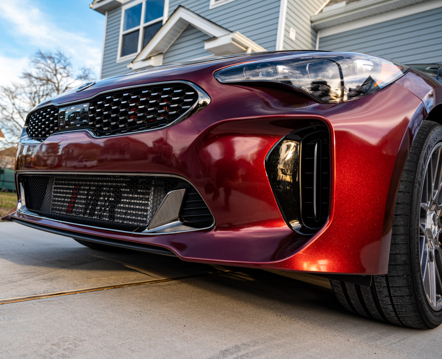 Get Ready for Something New: Upcoming Custom Mesh Grille for Kia Stinger