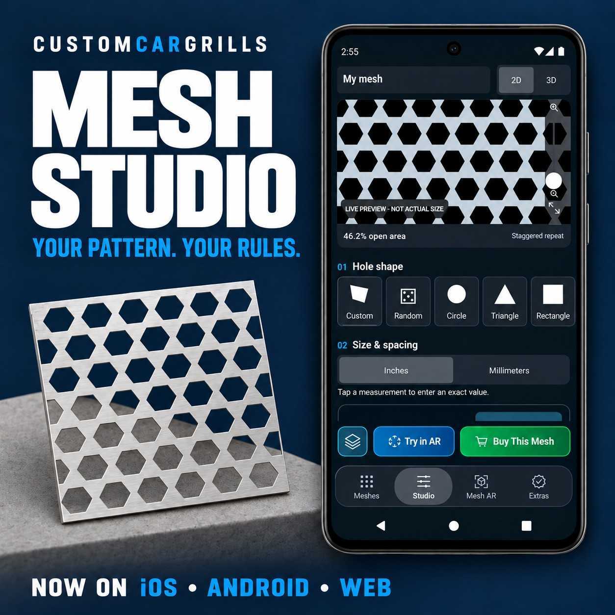 Meet the Completely Revamped Custom Grille App - iOS & Android