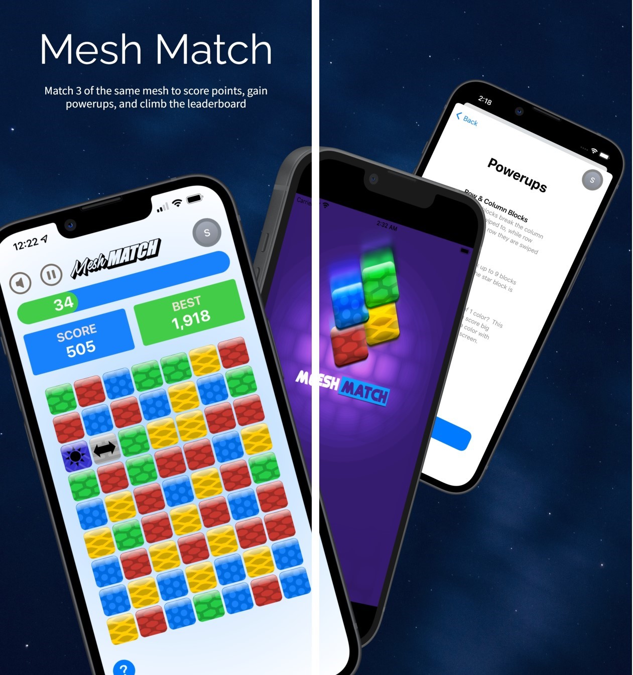Mesh Match - Grille Mesh Matching Game #2