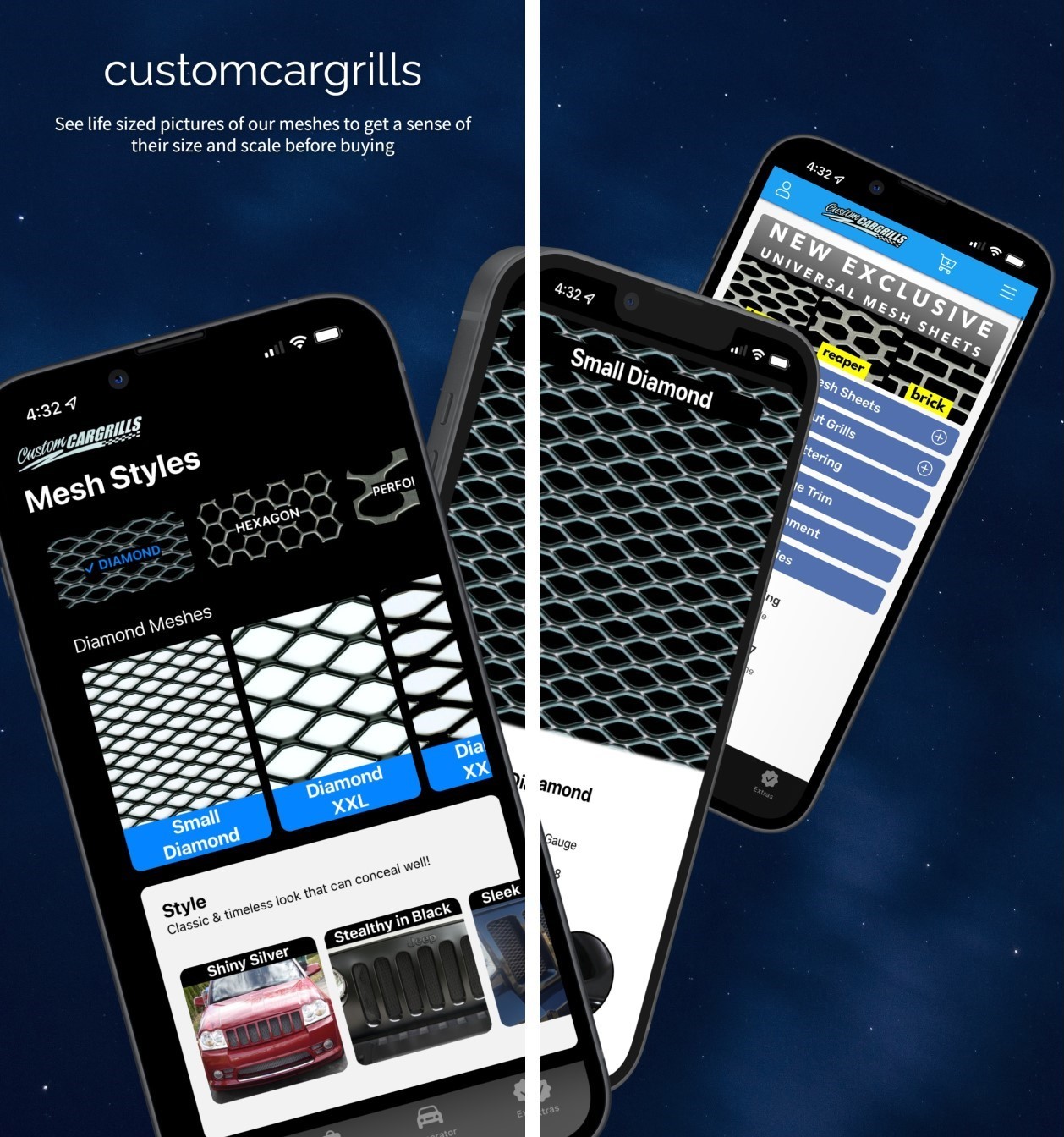 customcargrills iOS App - Free Virtual Sample Pack #2