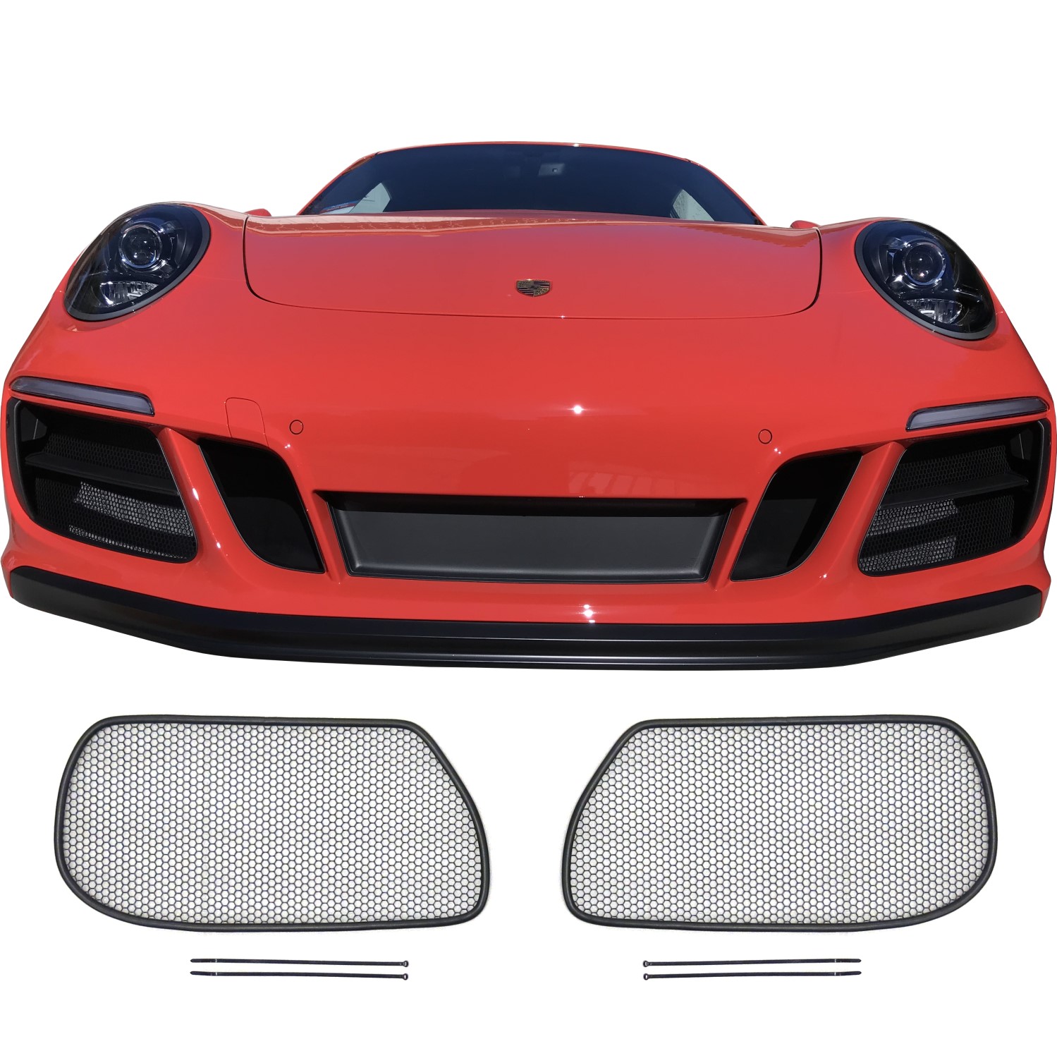 CCG MESH GRILL KIT FOR 2017 2020 PORSCHE 991.2 GTS GRILLE PRECUT 2