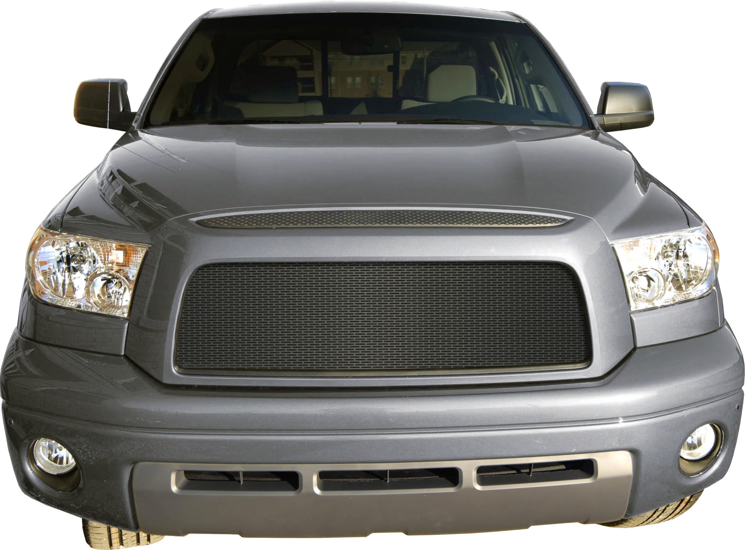 CCG PERF SS GLOSS BLACK PRECUT MESH GRILL GRILLE FOR A 20072009